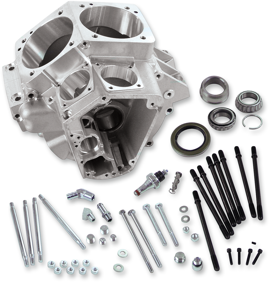 S&amp;S Cycle Engine Case - +4.000" Bore - Special Application - Evolution Big Twin