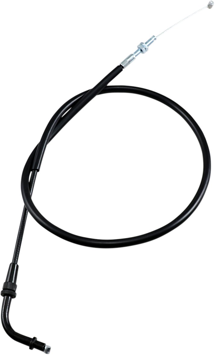 Motion Pro Black Vinyl Throttle Cable - Pull - '89-'97 XV750