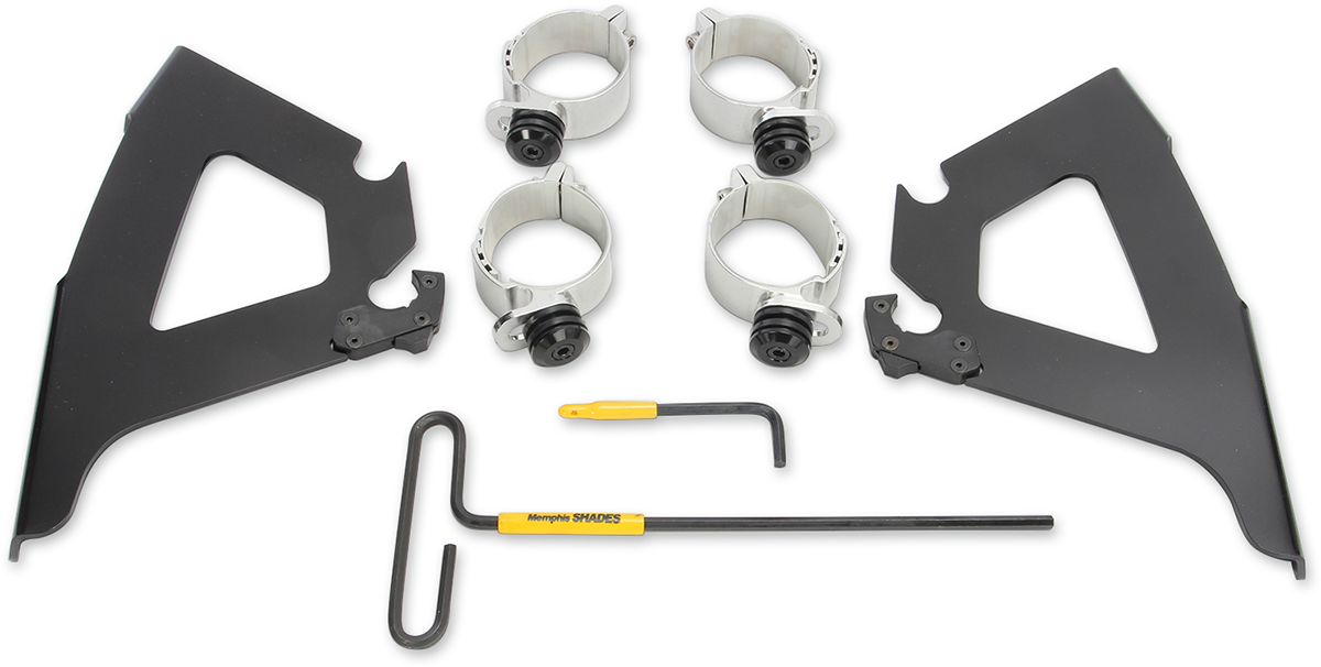 Memphis Shades Fats/Slim Trigger Lock Mounting Kit - Hammer - Black