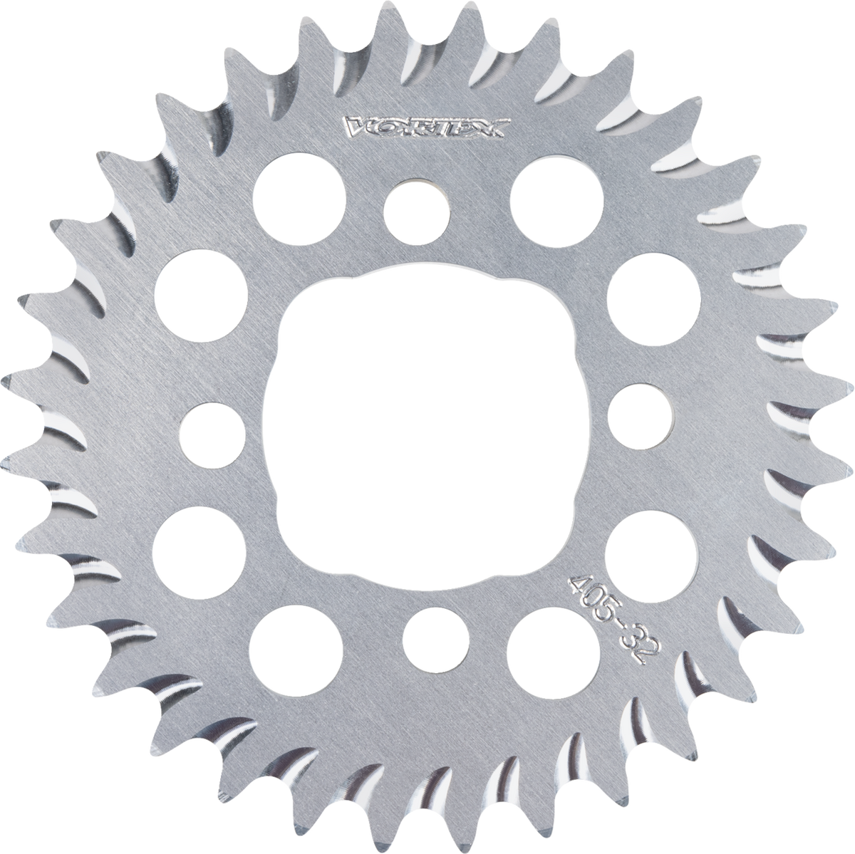 Vortex Rear Sprocket - Aluminum - 32 Tooth - Silver - Z 125 Pro