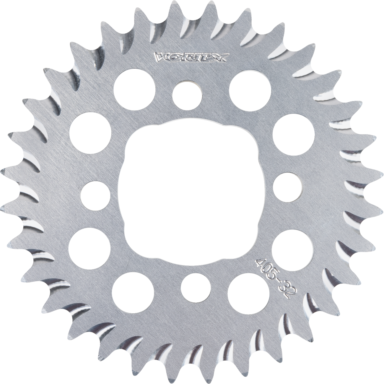 Vortex Rear Sprocket - Aluminum - 32 Tooth - Silver - Z 125 Pro