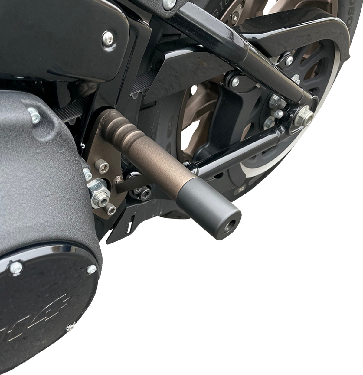 Kodlin USA Frame Guards - Rear - Bronze - Softail