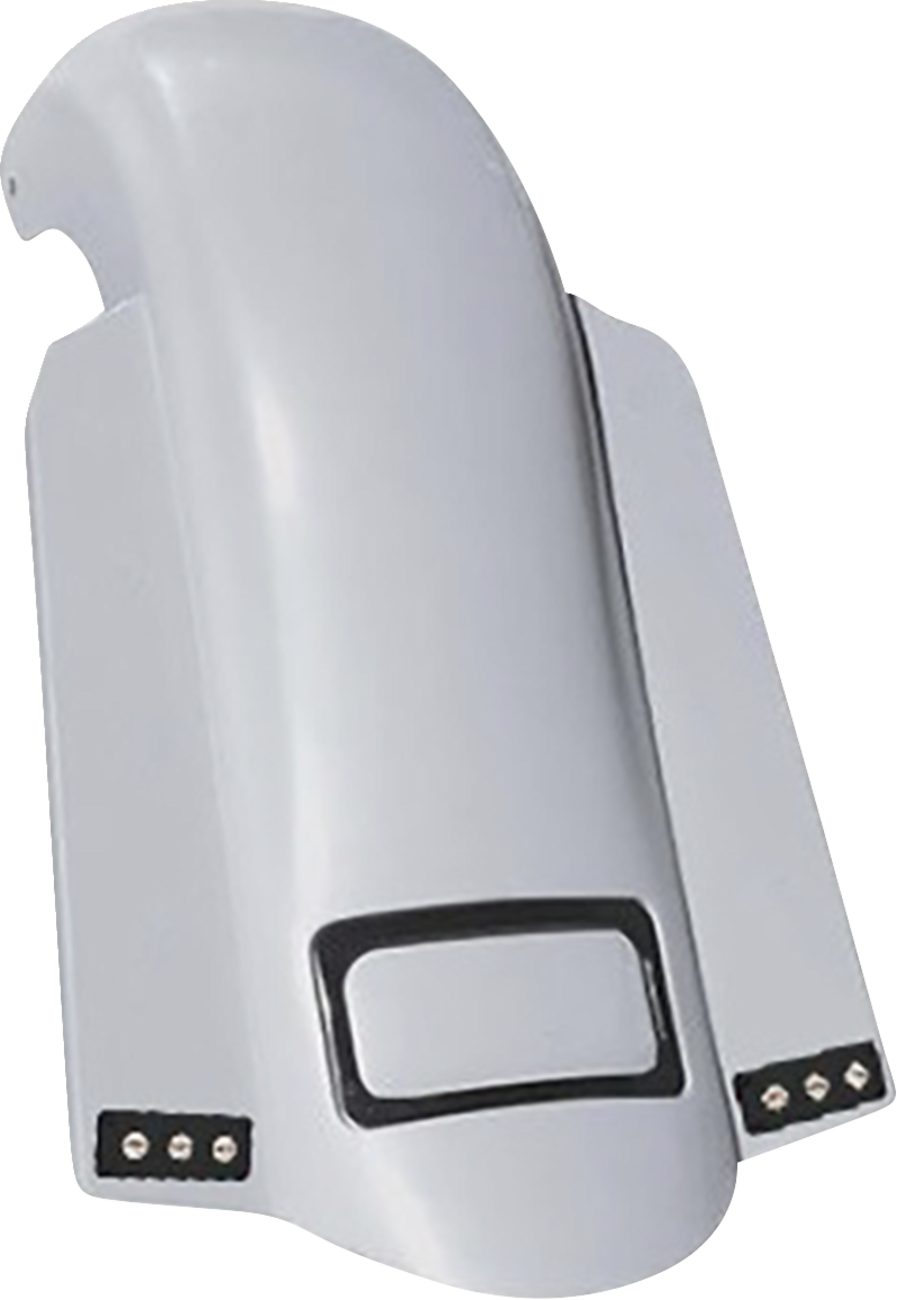 Paul Yaffe Bagger Nation Short Sport SS Rear Fender - With Black Plate Frame/Light - HD Touring