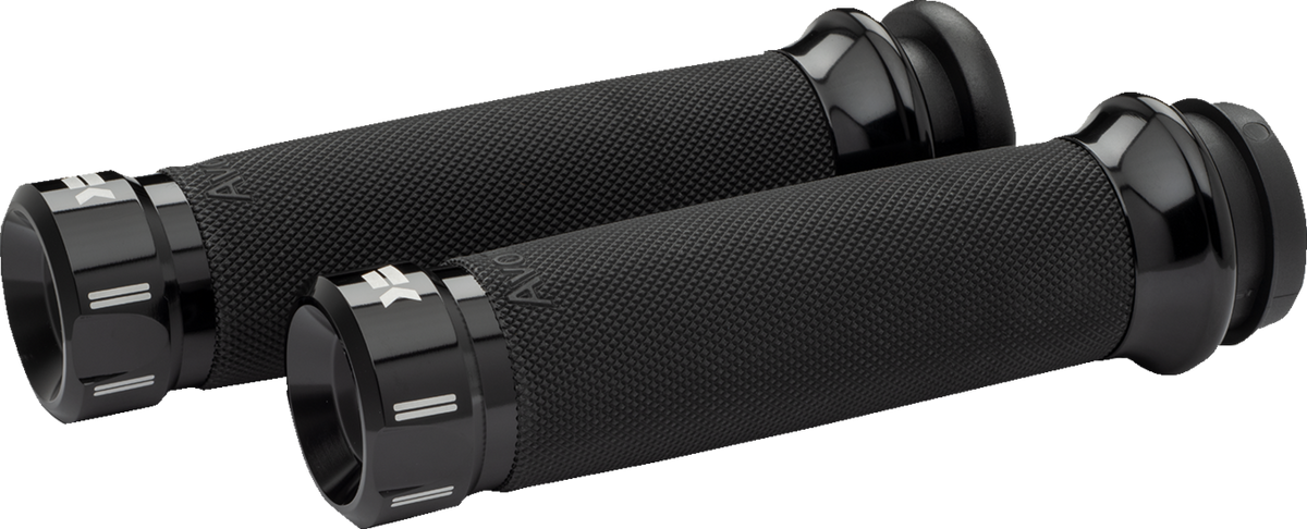 Khrome Werks Klassic Grips - Custom Contour - Cable - Black