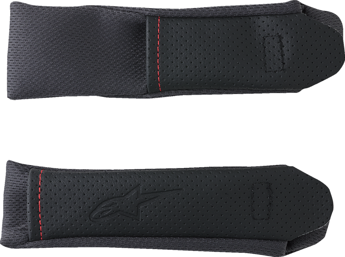 Alpinestars Supertech R7 Chin Strap Covers - Gray