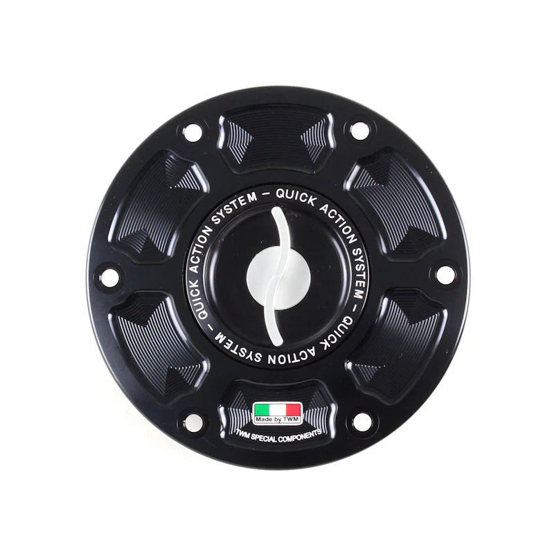 TWM Quick Action CNC Aluminum Gas Cap For Ducati - TDPR.08