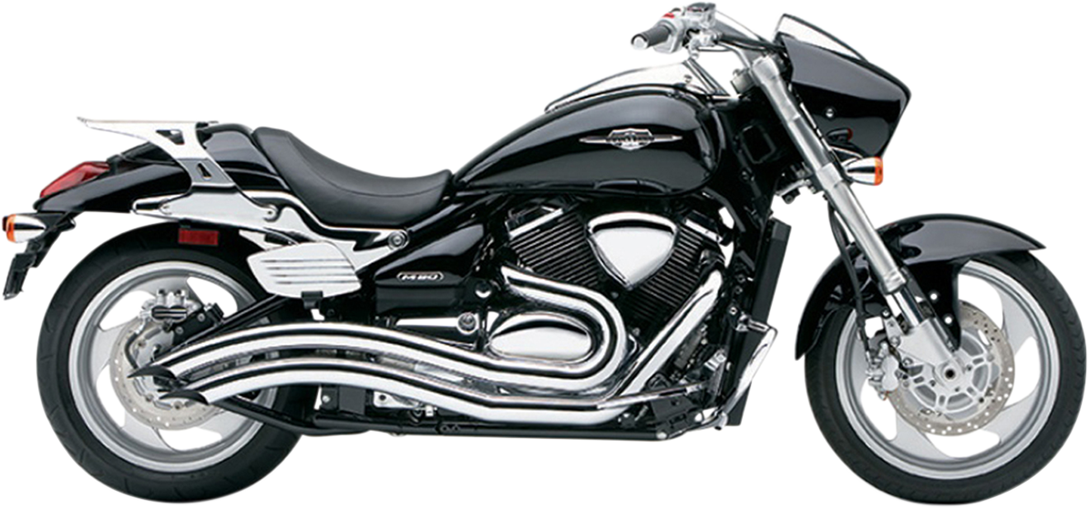 Cobra Speedster Swept Exhaust - Chrome - M90