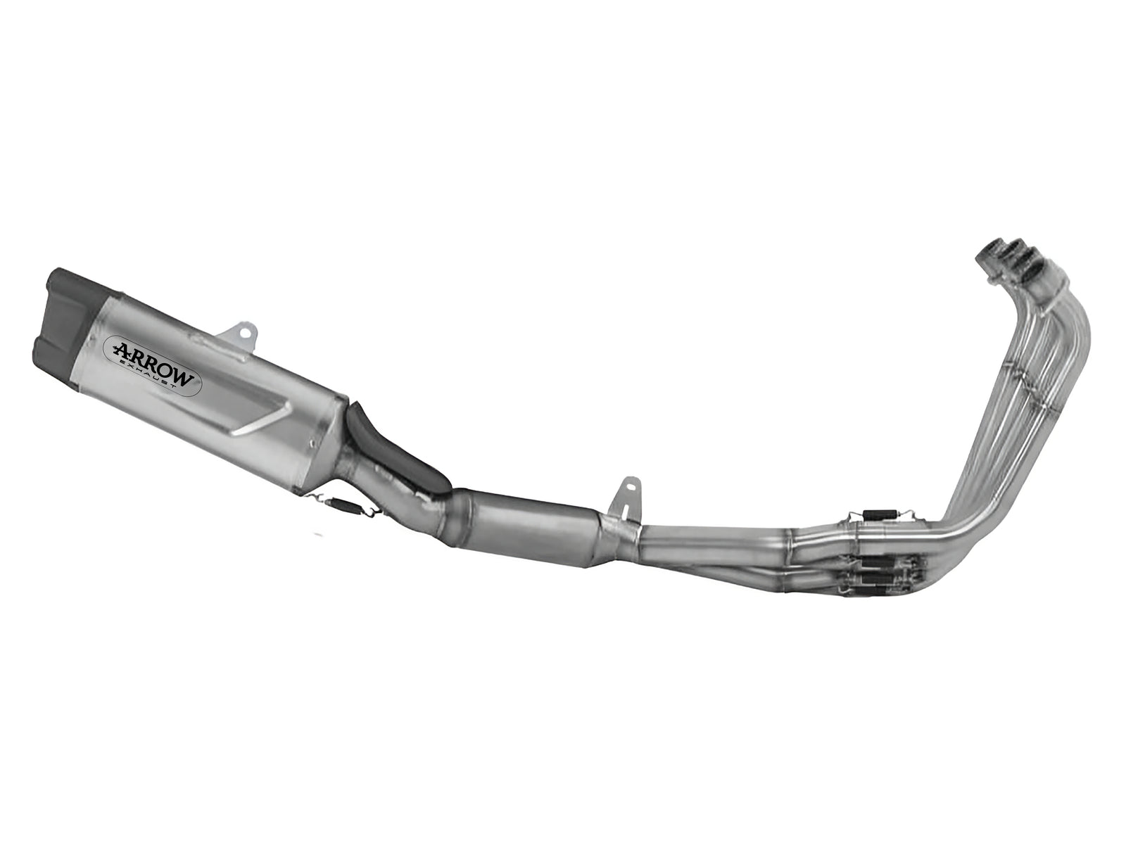 Arrow 71999PK Homologated Full System With Indy Race Evo Titanium Slip On