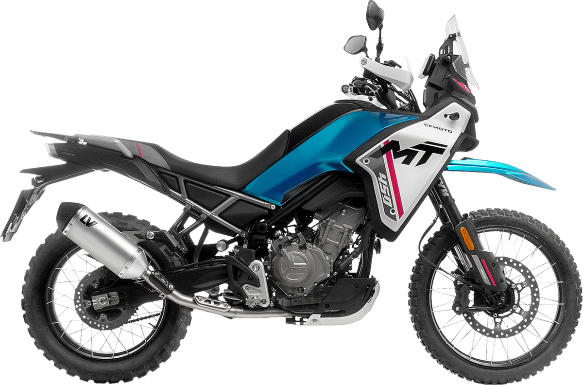 LeoVince Header Pipe - Stainless Steel - CFMOTO 450 MT