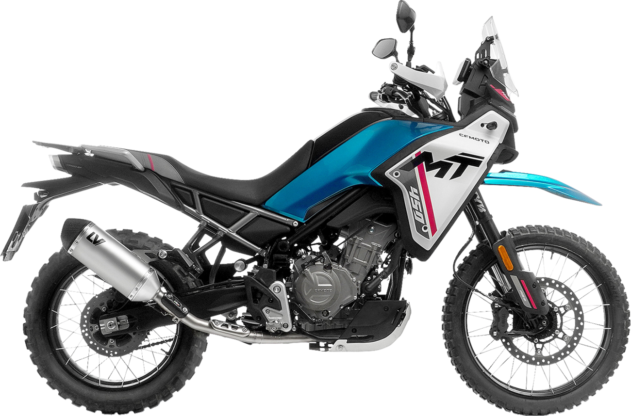 LeoVince Header Pipe - Stainless Steel - CFMOTO 450 MT