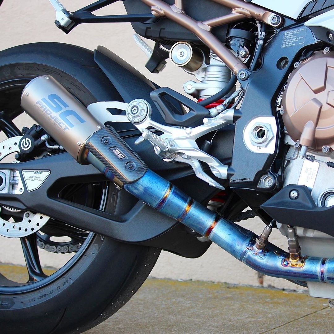 SC Project CRT Full Titanium Exhaust for BMW S1000RR M1000RR K67