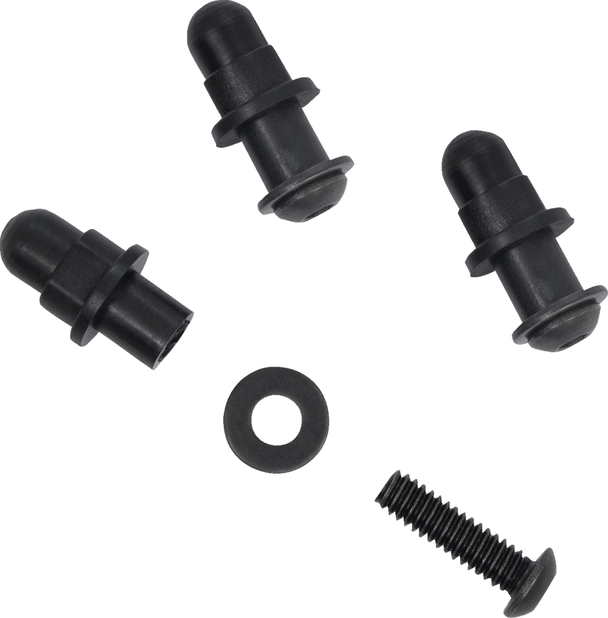 Memphis Shades Screw Set - Batwing - Black