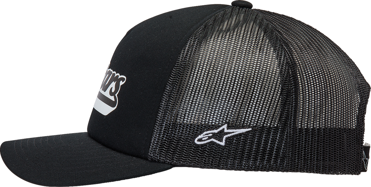 Alpinestars Delivery Trucker Hat - Black/Black - One Size
