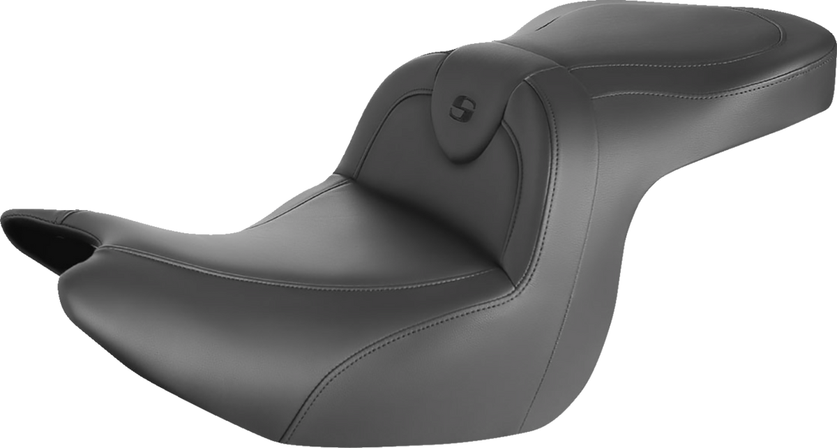 Saddlemen RoadSofa™ Seat - Without Backrest - Black/Black Stitching - GL1800 '18-'24
