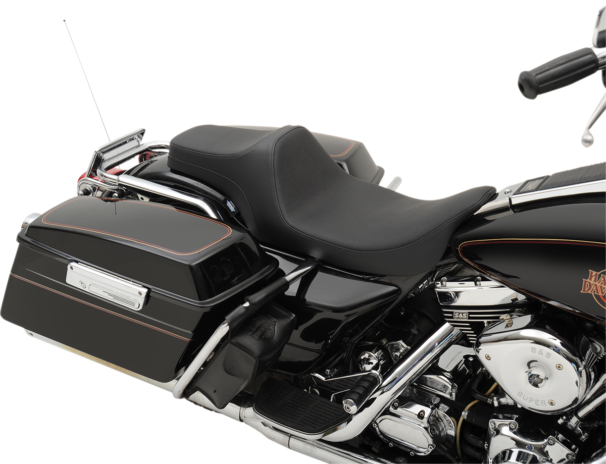 Drag Specialties Seats Predator III Seat - Smooth - FLHR/FLHX '99-'07