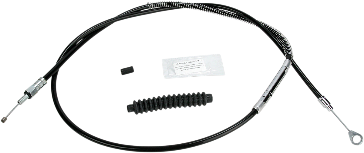 Barnett High-Efficiency Black Vinyl Clutch Cable - +6" Size