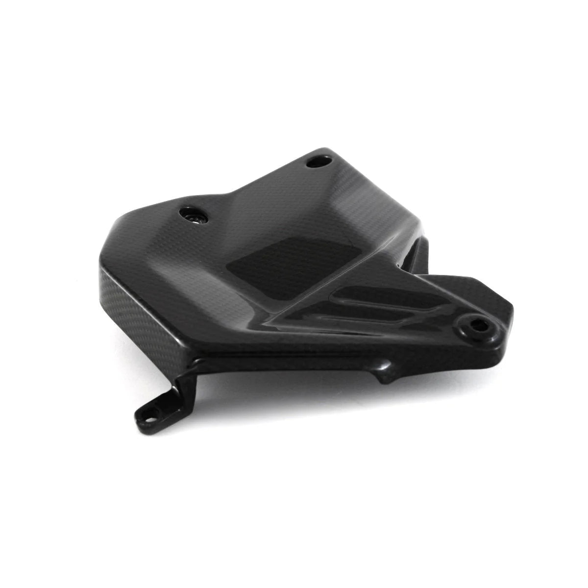 Fullsix Carbon Fiber Lower Left Engine Cover For Panigale V4 V4S Tricolore
