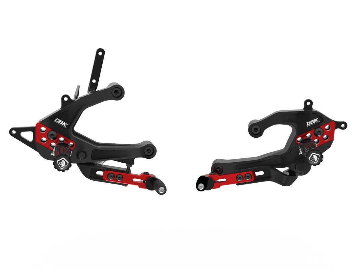 Ducabike DBK PRV201 - Panigale V2 My25 Adjustable Rearsets