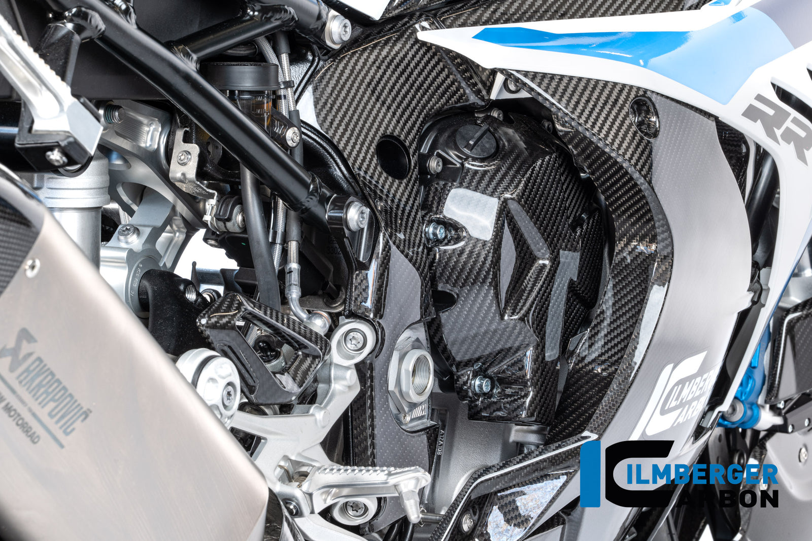 Ilmberger Carbon Frame Cover Right BMW M1000RR 2025-2026 - Gloss / Twill