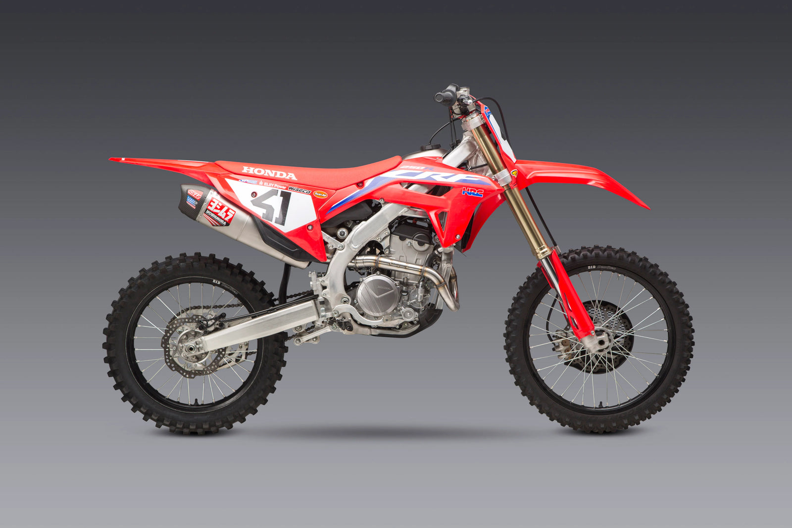 Yoshimura CRF250R/RX 22-24 RS-12 Stainless Full Exhaust, W/ Stainless Muffler