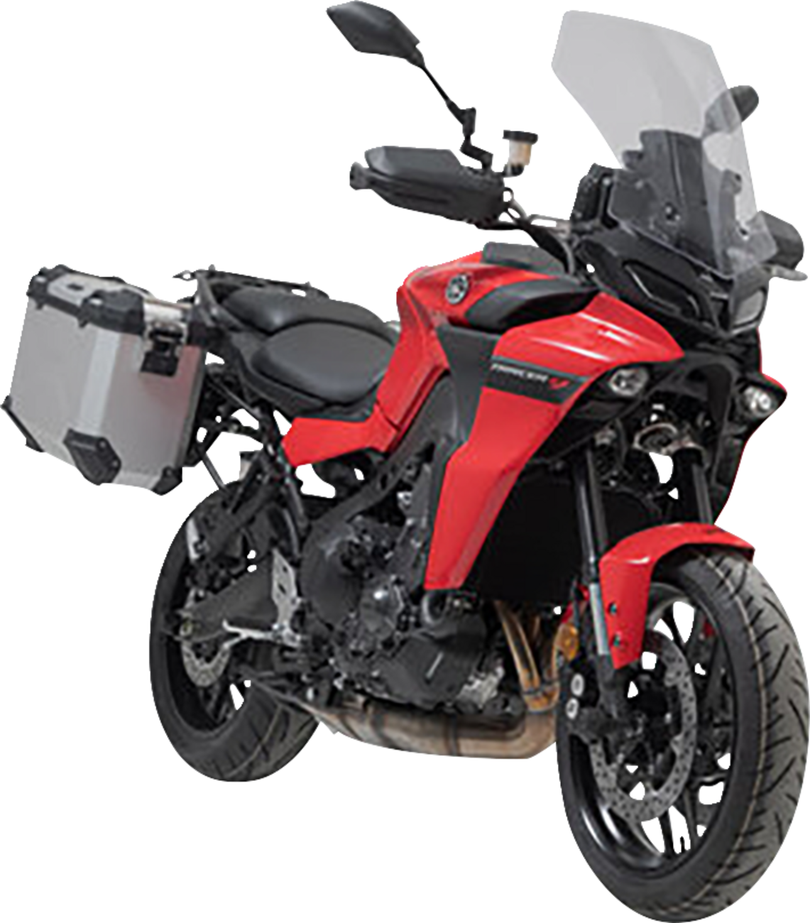 SW-Motech TRAX ADV Aluminum Case System - Silver - Yamaha Tracer 9 GT '21-'24