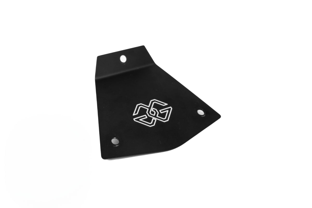 Gilles Tooling Black Licence Plate Cover