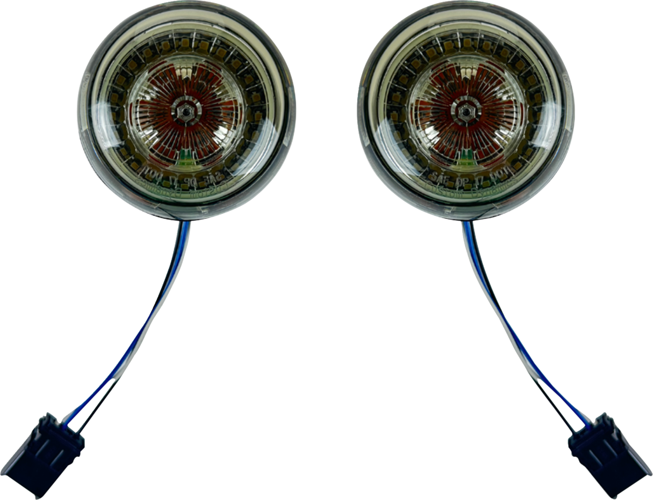 Custom Dynamics ProBeam® Front Turn Signal Inserts - LED - Smoke Lens