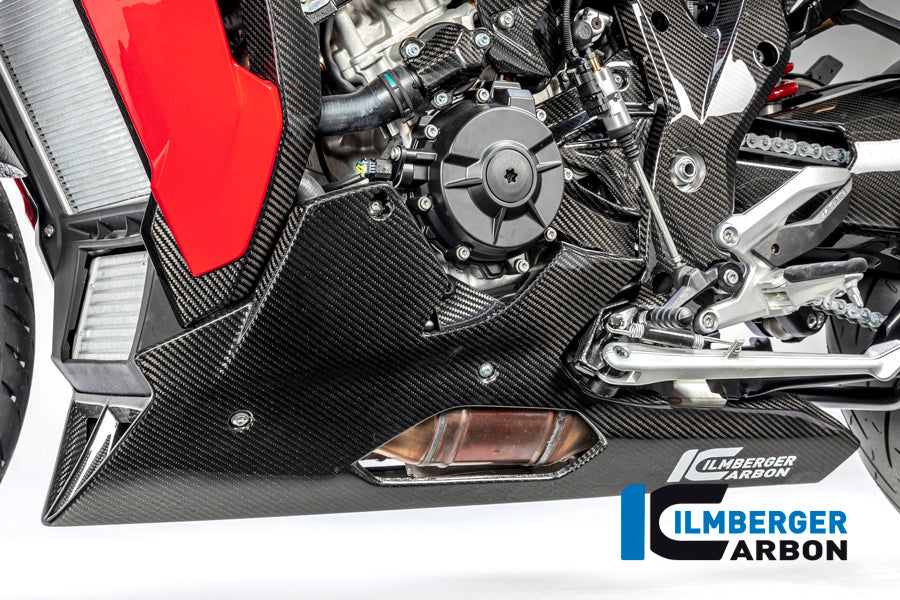 Ilmberger Carbon Bellypan Long Version For Use With Centerstand S 1000 XR From MY 2020