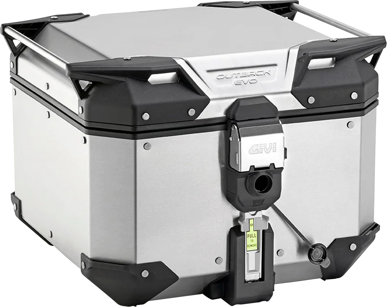 GIVI Outback Evo Top Case - 42 Liter - Silver