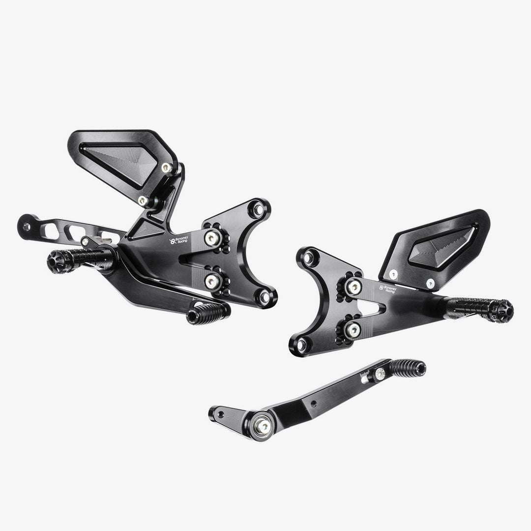Bonamici Racing Adjustable Rearsets - Yamaha YZF R1-R1m