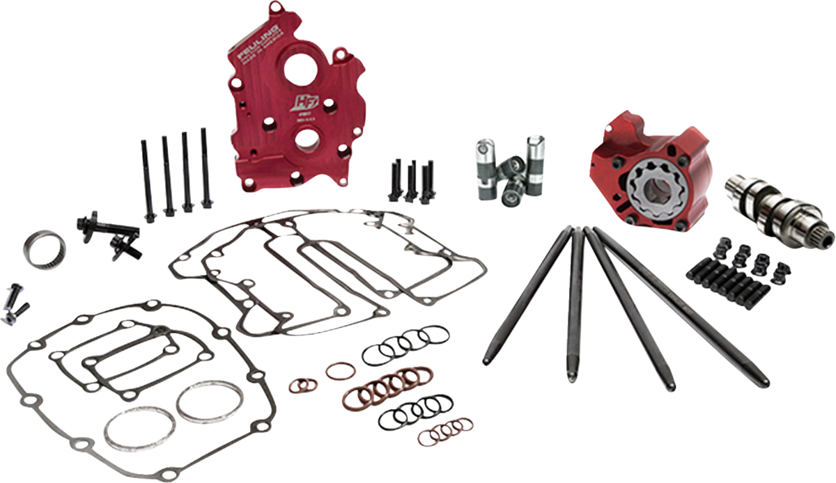 Feuling Parts Camchest Kit - 487 - Chain Drive - Oil Cooled - Race Series® Short Travel Lifters - M8