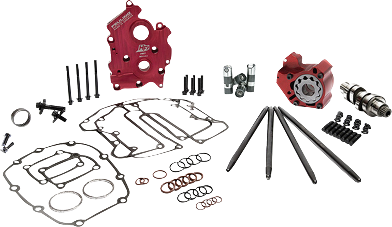 Feuling Parts Camchest Kit - 487 - Chain Drive - Oil Cooled - Race Series® Short Travel Lifters - M8
