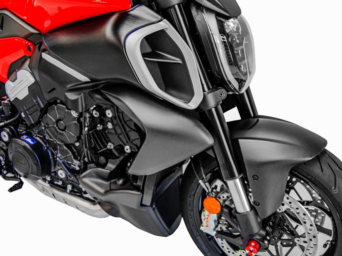 Ducabike DBK CRB73O - Diavel V4 Matte Carbon Side Panels