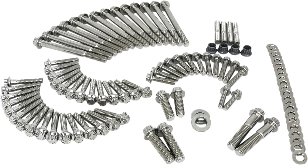 Feuling Parts Fastener Kit - External Engine - 12-Point