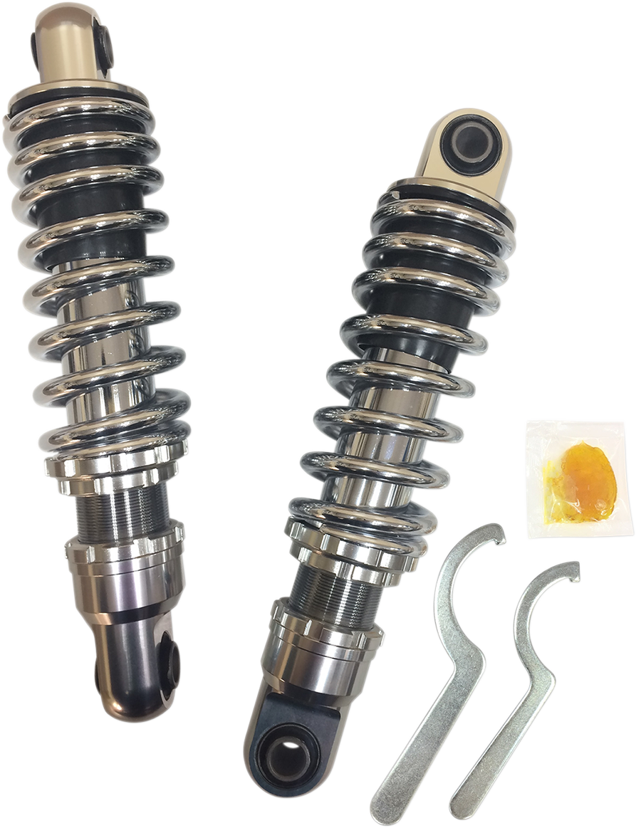 Drag Specialties Shocks Premium Shock - 10.5" - Chrome - '91-'17 FXD