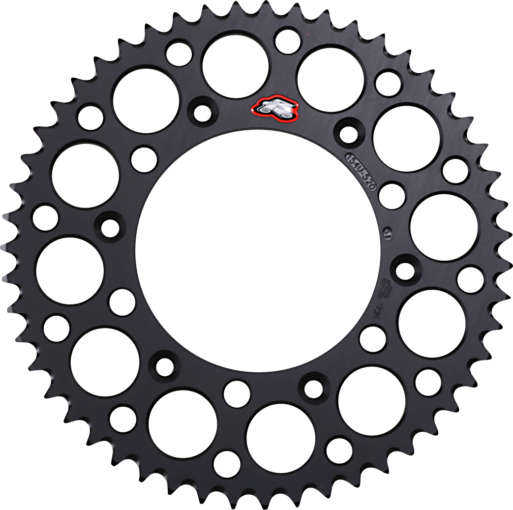 Renthal Rear Sprocket - Aluminum - 51 Tooth - Black - Honda