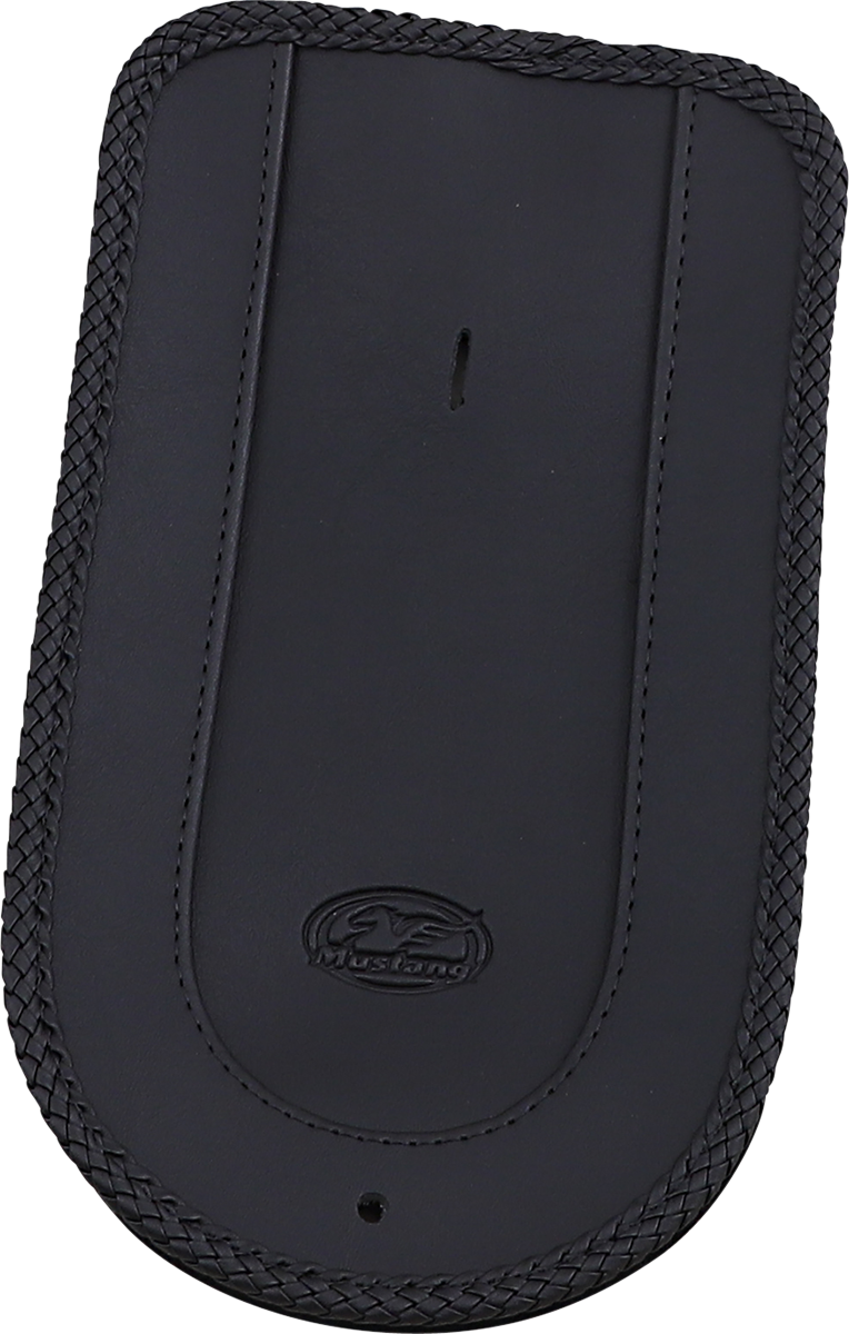 Mustang Fender Bib - Smooth - Black - HD Softail '06-'17