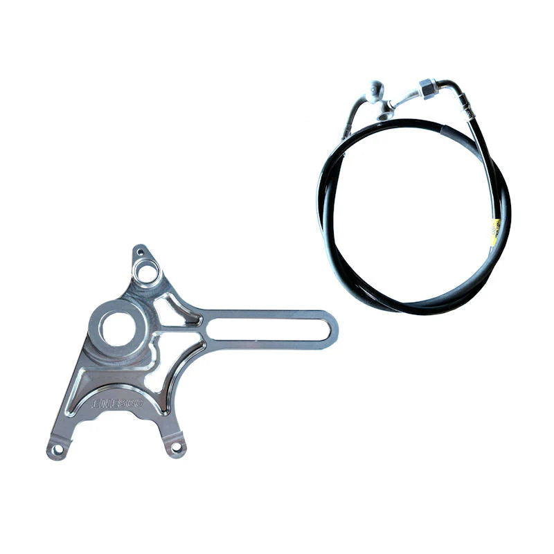 Emesco Designs Underslung Rear Caliper Conversion Kit For Aprilia RSV4 Tuono V4