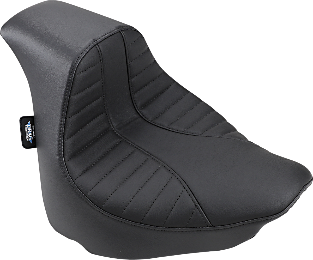 Drag Specialties Seats EZ-Solo Seat - Scorpion Stitch - Vinyl - FXFB/S '18-'22