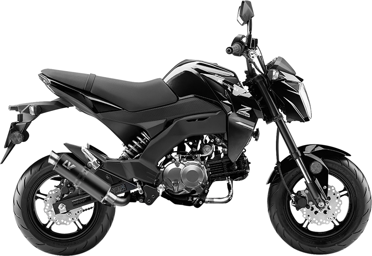 LeoVince GP Corsa Exhaust System - Black Edition - Z 125