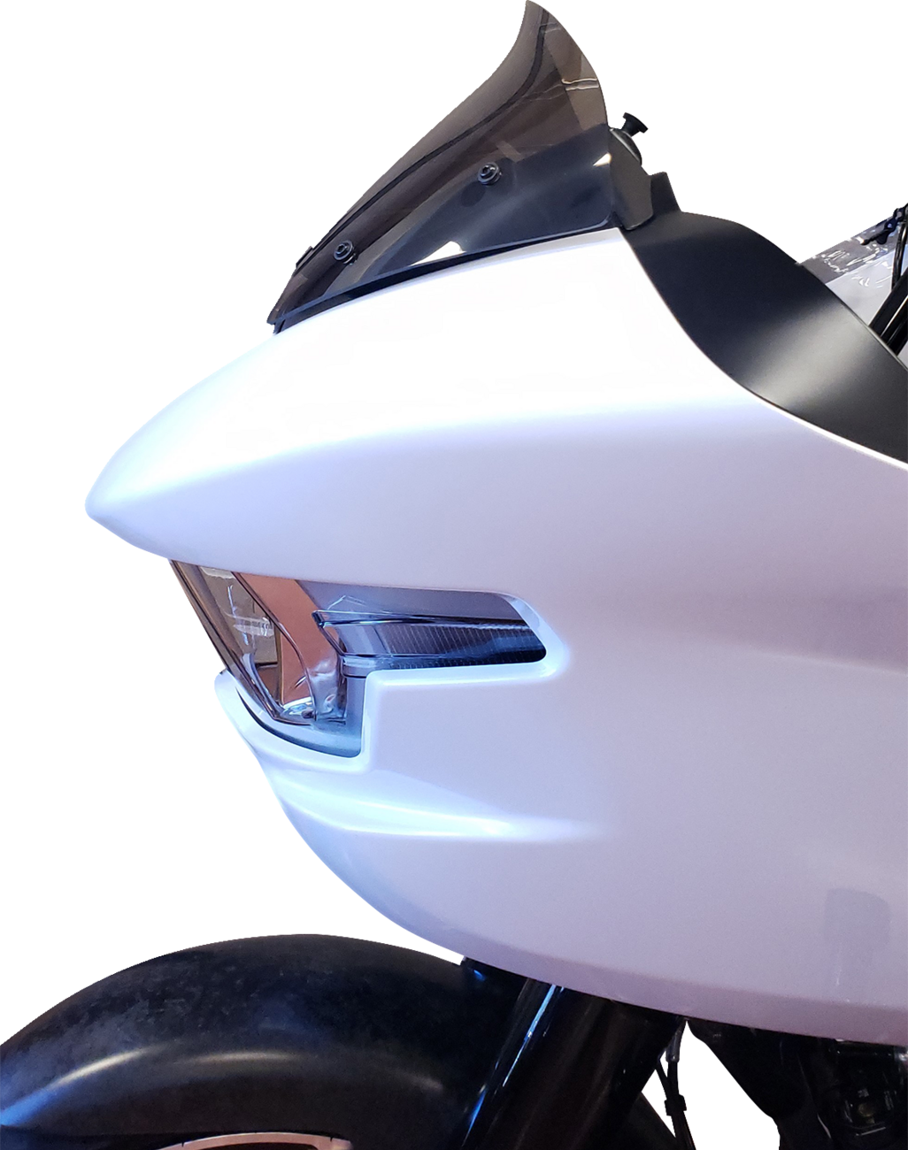 Wind Vest Windshield - 9-1/2" - Light Smoke - FLTRX/SE/STSE