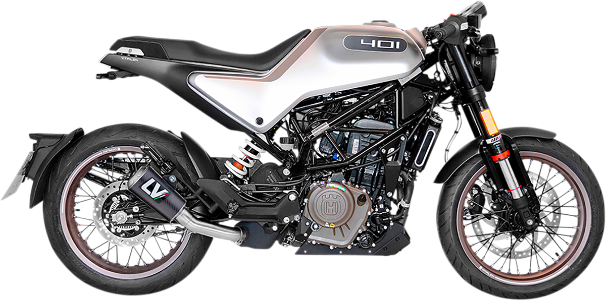 LeoVince LV-10 Slip-On Muffler - Carbon Fiber