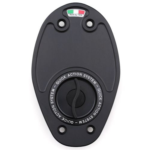 TWM Quick Action CNC Aluminum Gas Cap for Ducati - TDPR.02