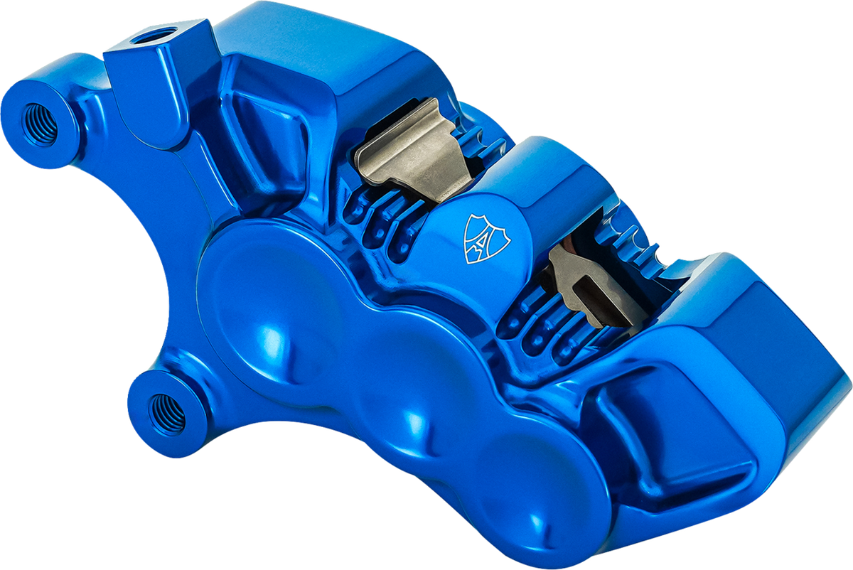 Arlen NESS Monoblock Axial Brake Caliper - 14" - Left - Blue