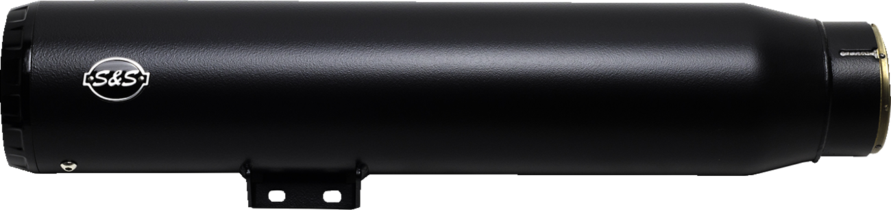 S&S Cycle 4-1/2" Grand National Slip-On Muffler - Black - RH975 Nightster