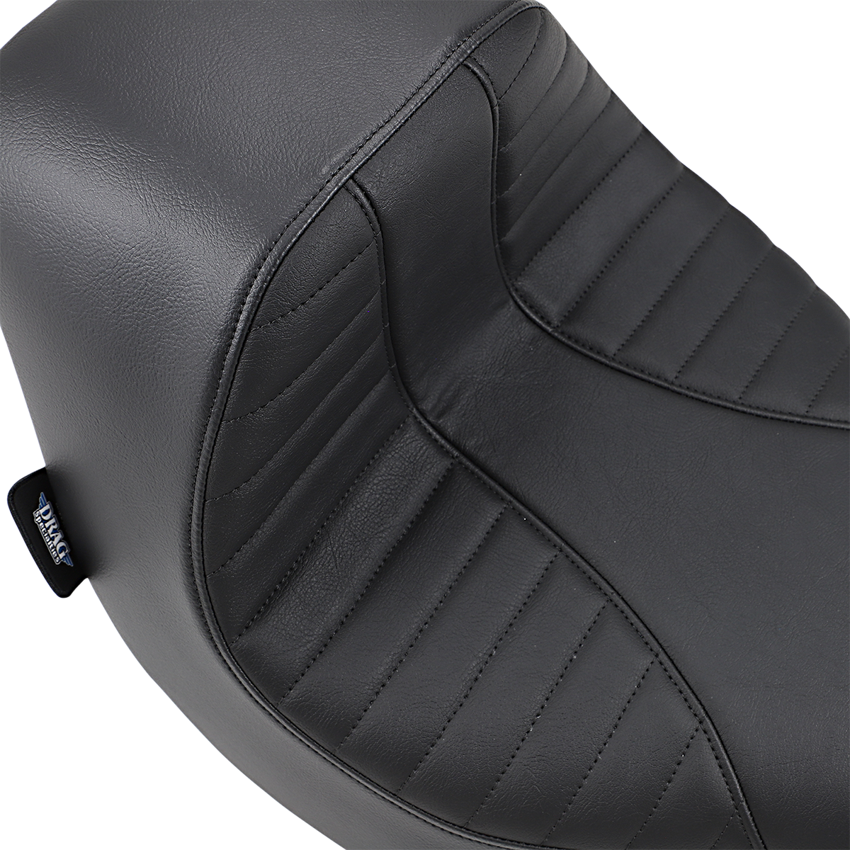 Drag Specialties Seats EZ-Solo Seat - Scorpion Stitch - Vinyl - FLFB/S '18-'25