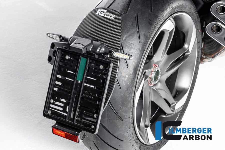 Ilmberger Carbon Rear Splash Guard Ducati Diavel Bentley Matte