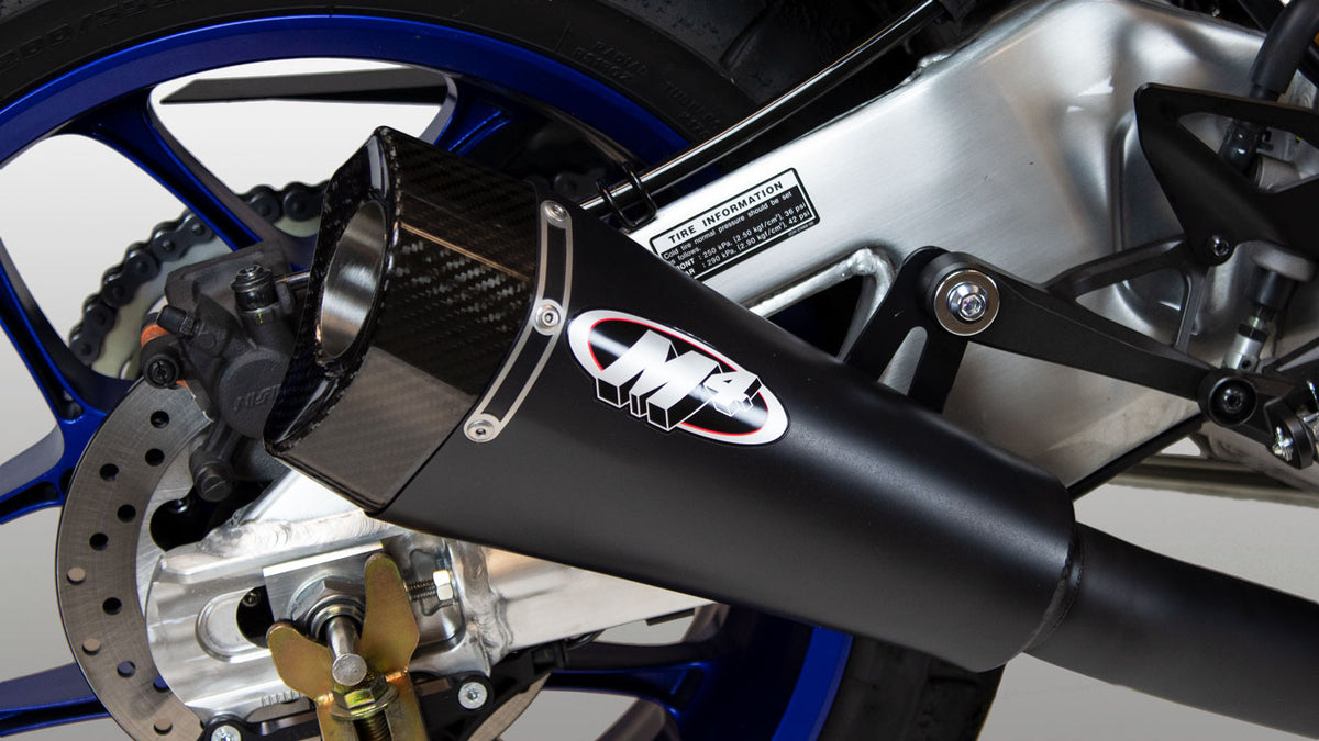M4 Exhaust 2020 Yamaha R1 Blk RM1 CAT Eliminator