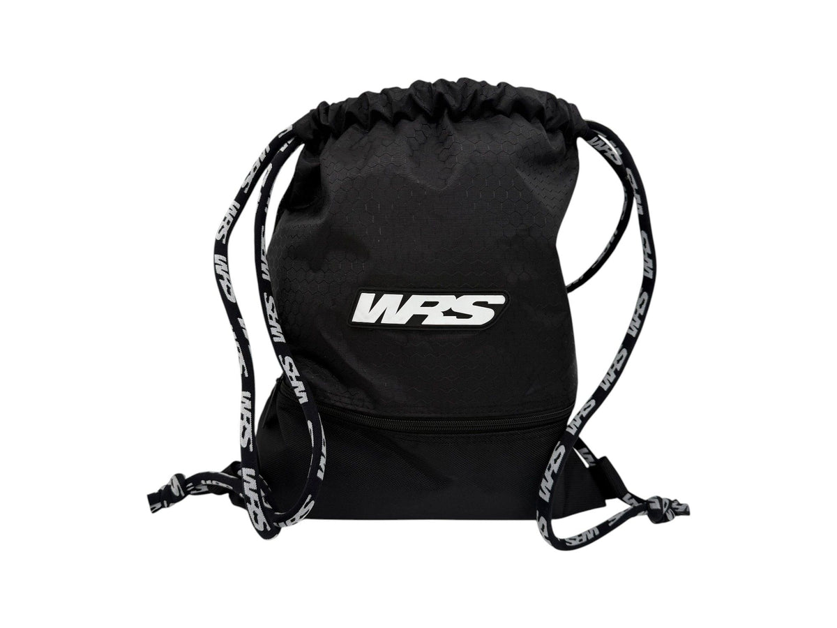 WRS OFFICIAL BLACK DRAWSTRING BACKPACK