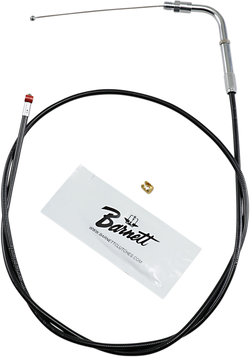 Barnett Black Vinyl Throttle Cable - 42" Length